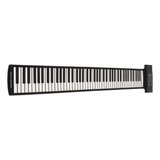 Piano Enrollable De 88 Teclas, Función Midi, Portátil, Sensi