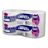 Bobina Papel Precortada New Pel 500 Usos Doble Hoja X2 Rollo