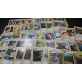 Lote 50 Cartas Pokemon Entrenadores Trainers