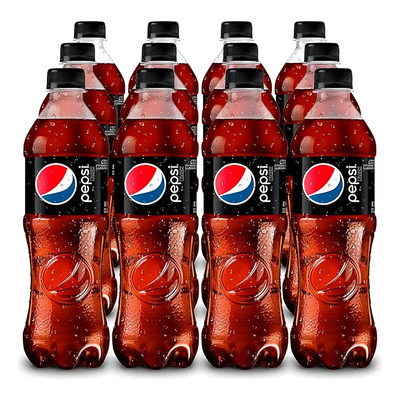 Refresco Pepsi Black Sin Azúcar 600ml Pack X12 | MercadoLibre
