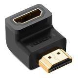 Ugreen - Emenda Hdmi 2.0 4k Ângulo 90º P/ Baixo Banhado Ouro