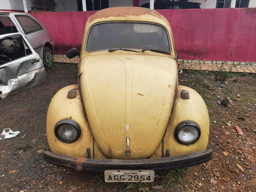 FUSCA, FUSCÃO 72 - FUNCIONANDO - PARA RESTAURAÇÃO