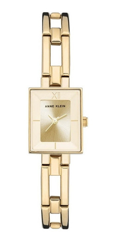 Reloj Anne Klein Dama - Brazalete De Acero Caratula Cuadrada