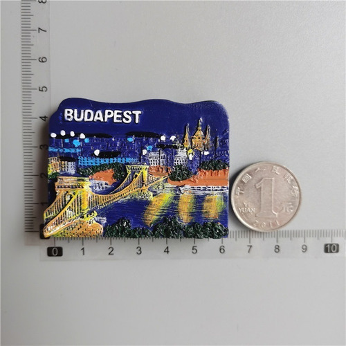 Imán De Nevera 3d Bélgica Barcelona Souvenir Cracovia Húngar