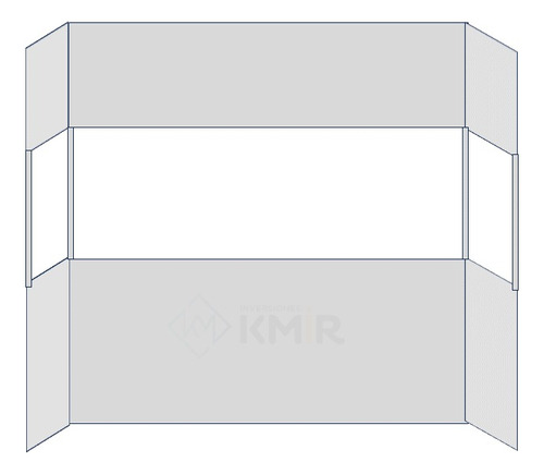 Laterales Transparente Para Toldos 3x3 (cubre 3 Paredes)