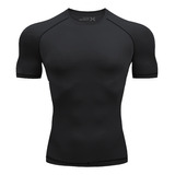 Camiseta De Compresion En Licra Protector Uv Slim Fit Gym