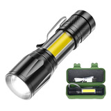 Linterna Táctica 1500 Lúm  18650led Cree Xml