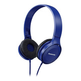 Audífono Diadema Panasonic Rp-hf100 Powerful Sound Color Azul