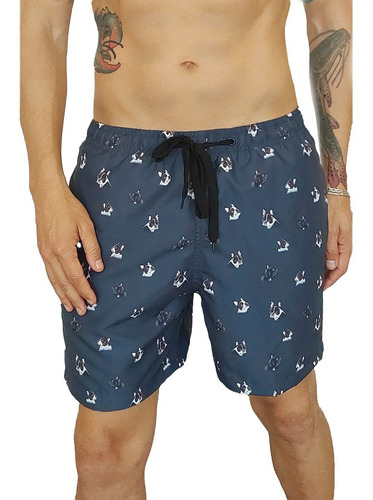 Short De Baño Hombre Blue Dogs Rever Pass