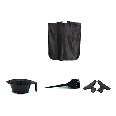 Kit Para Tinte - Cubridor Gde + Brocha + Tazón + 2 Mariposas | Meses sin interés