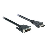 V7 V7e2hdmidvid-02m-2n Cable Hdmi Dvi Doble Enlace Negro 2m