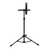 Pedestal Descanso P/ 8 Microfones Profissional Vector