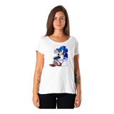 Remeras Mujer Sonic Sega Videojuegos |de Hoy No Pasa| 9