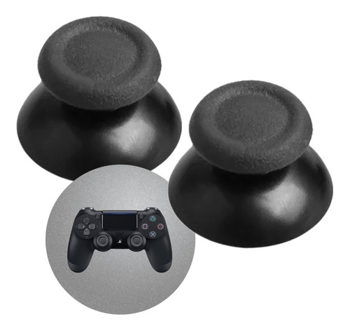 1 Par (2 Piezas) Capuchón Joystick P/ Ps4 Control Tapa Goma 