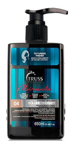 Truss Volume Therapy Facilitador De Escova Miracle Ws