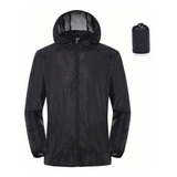 Chaqueta Cazadora Rompevientos Deportiva Semi Impermeable