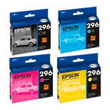 Cartucho Epson Combo 296 4 Colores Xp231 Xp241 Xp431 231 431