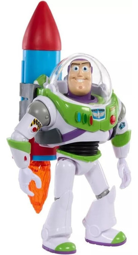 Toy Story Buzz Lightyear 28cm Foguete Resgate 35sons Mattel 