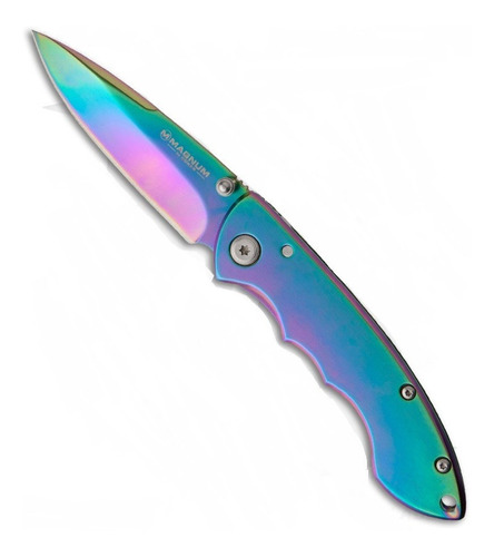 Navaja Boker Magnum Blaze (2.9 Spectrum) Inox 440 Apertura Color Espectro