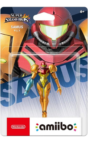 Amiibo Metroid Samus Aran Nintendo Pronta Entrega