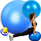 Kit 2 Bolas De Pilates Suiça Overball Fisioterapia 55 E 25cm