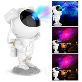 Luminaria Projetor Infantil Astronauta Abajur Led Giratoria Cor Da Cúpula Branco Cor Da Estrutura Branco