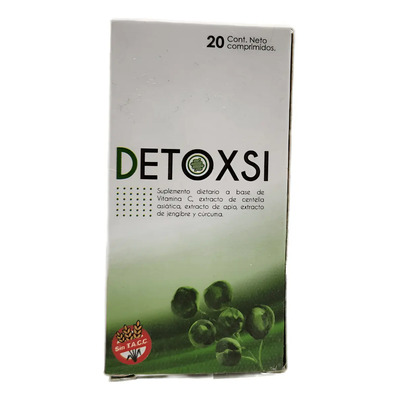 Detoxsi Suplemento de Vitamina C Sin Sabor Sobres x20 Inmunidad | Envío gratis