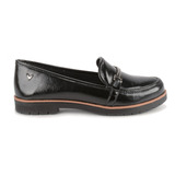 Sapato Mississipi Feminino Loafer Salto Baixo Tratorado