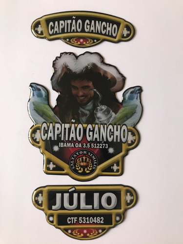 Placas Para Gaiola De Pássaros Bob Trinca Ferro