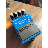 Pedal De Efeito Boss Compression Sustainer Cs-3 