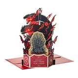 Hallmark Paper Wonder Game Of Thrones Musical Pop Up Card (c