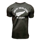 Remera Brickton New Zealand Rugby - All Blacks