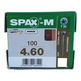 Tornillos Spax-m 4 X 60 Caja 100 Piezas Para Mdf T20