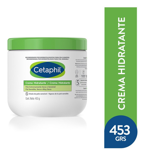 Crema Hidratante Cetaphil X 453 Gr