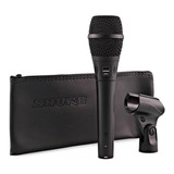 Shure Sm87a Microfono Condenser Supercardioide Ideal P/voces Color Negro
