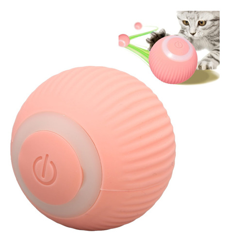 Pelota Eléctrica Juguete Automática Para Mascota Gato Perro