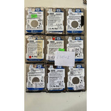 Lote De 9 Hds 500gb 2,5  Com Defeito Wd Blue Notebook Wd500