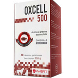 Oxcell 500 Avert  30 Cápsulas Ômega-3 Sup. P/ Cães E Gatos 