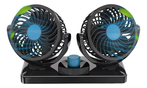 Ventilador Doble Para Coche Carro