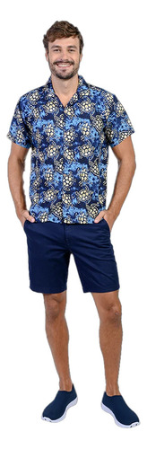 Camisa Hawaiana 100% Poliéster Varios Modelos