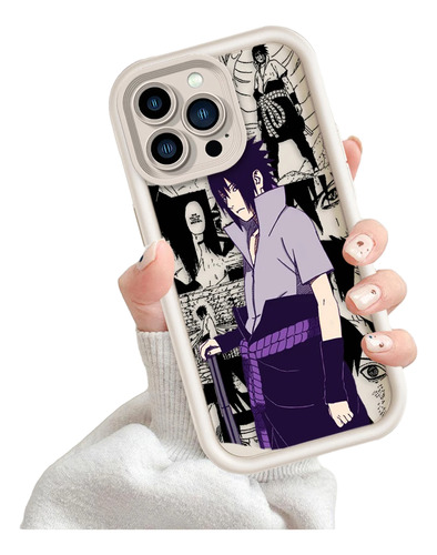 Funda De Teléfono Anime Art Narutos Para iPhone 15 14 13 12