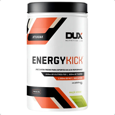 Energy Kick Xtamina Sem Cafeina 1kg Dux Nutrition Sabor Maçã Verde | Frete grátis