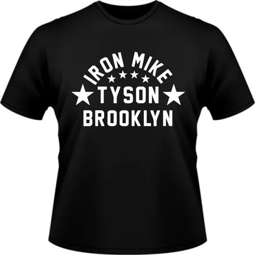 Camiseta Iron Mike Tyson Camisa Algodão