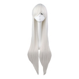 Peluca Plateada Anime Inuyasha Sesshomaru Para Cosplay 1