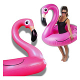 Boia Flamingo Unicornio Gigant Piscina Inflável 90cm Adulto Cor Rosa