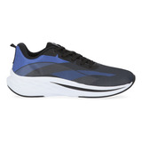 Zapatilla Atomik Claus Azul Para Correr Running En Oferta