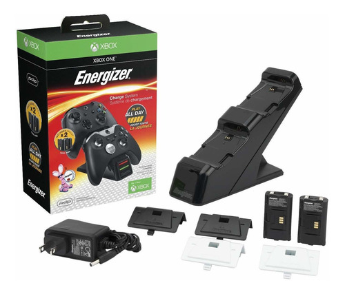 Cargador Del Controlador Energizer Xbox One Con Paquete...