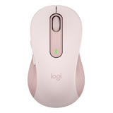 Logitech Signature M650, Mouse Inalámbrico / Bluetooth, Pnk