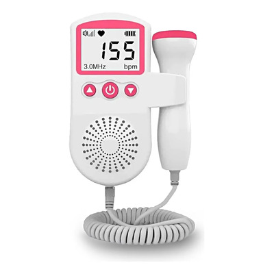 Ultrasonido Portatil Doppler Fetal Escucha Latido Bebé Color Rosa | MercadoLibre