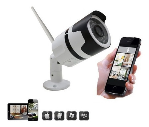 Camara Ip Wifi Inalambrica Exterior Hd Ip 65 Nocturna 1080p